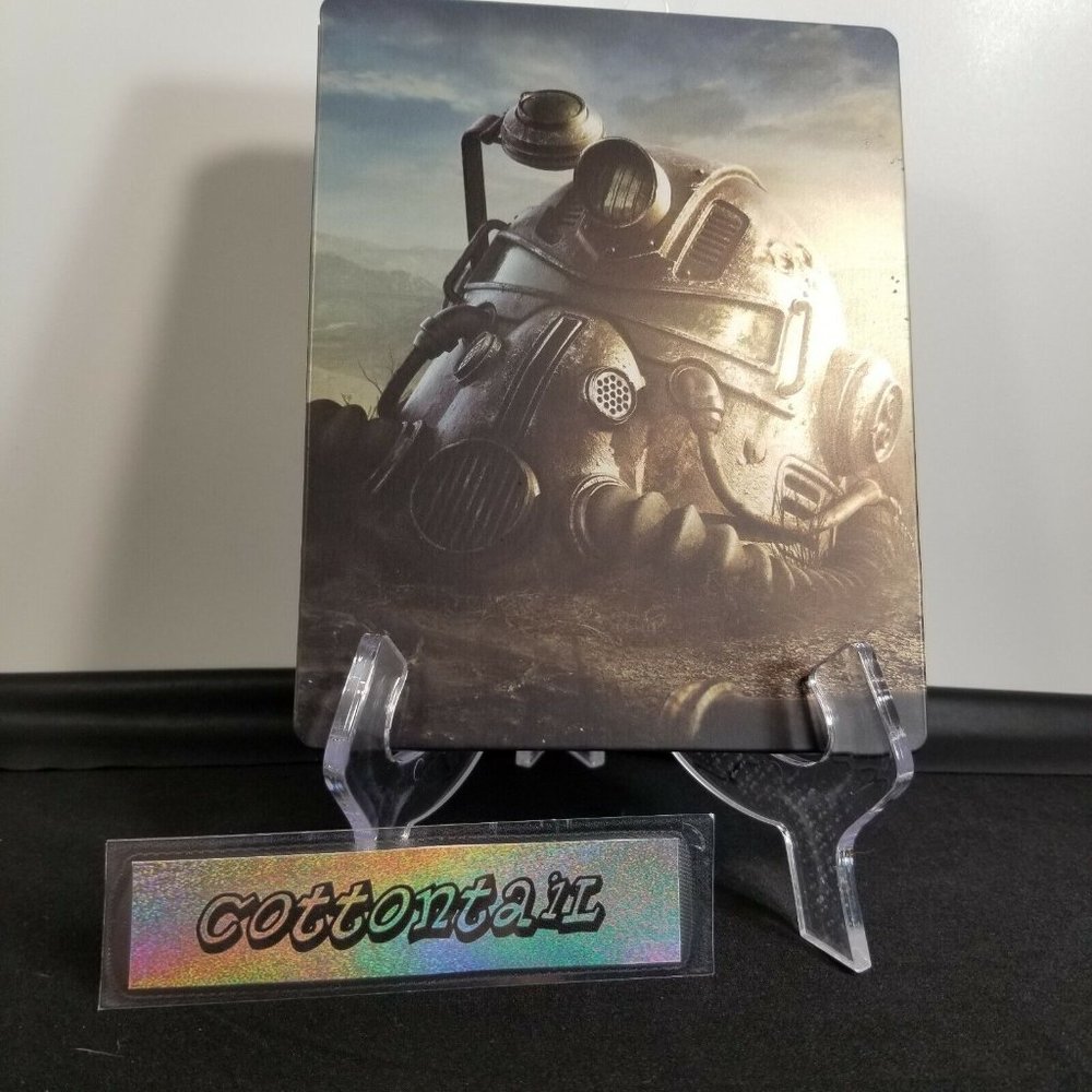 SteelBook - Bethesda Fallout 76 Blu-Ray Case - NEW (No Disc Included)